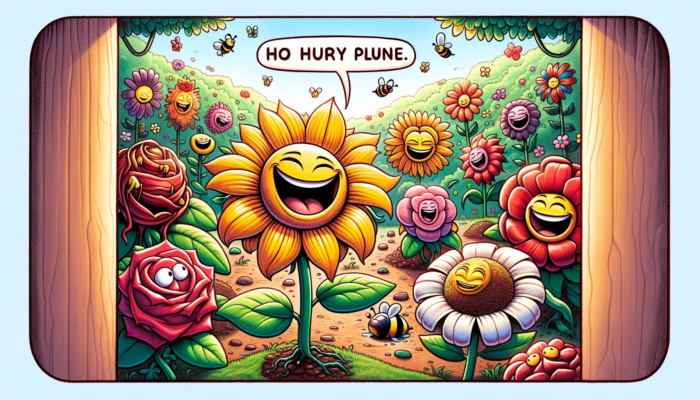 Flower puns
