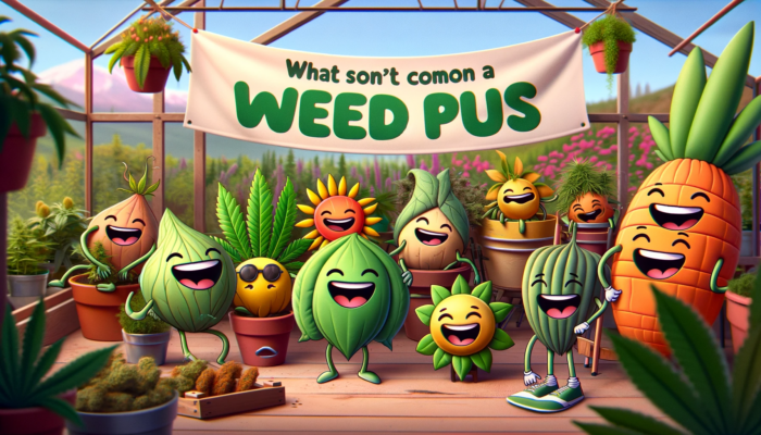 Weed puns