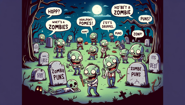 Zombie puns